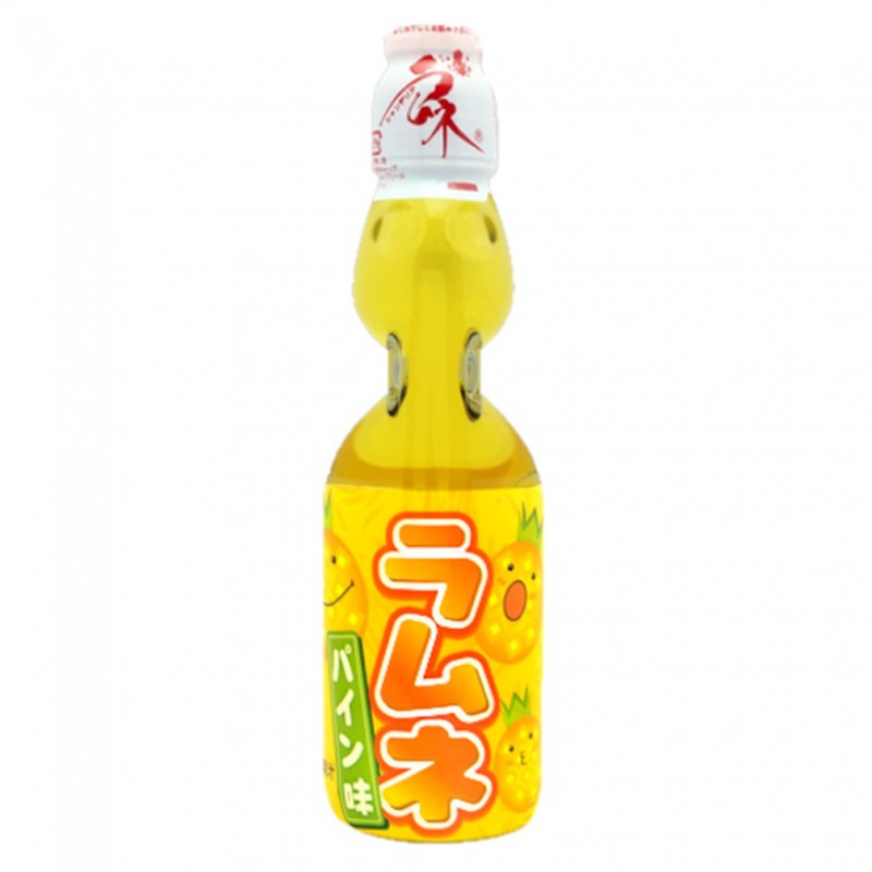 Hatakosen Ramune Pineapple Flavor 200ml