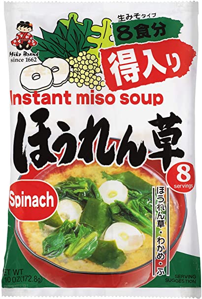 Miko Instant Miso Soup with Spinach 152.8g