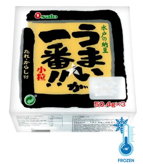 Osato Natto 3 Layers (50.4g*3pcs) 151.2g 日本雪藏纳豆