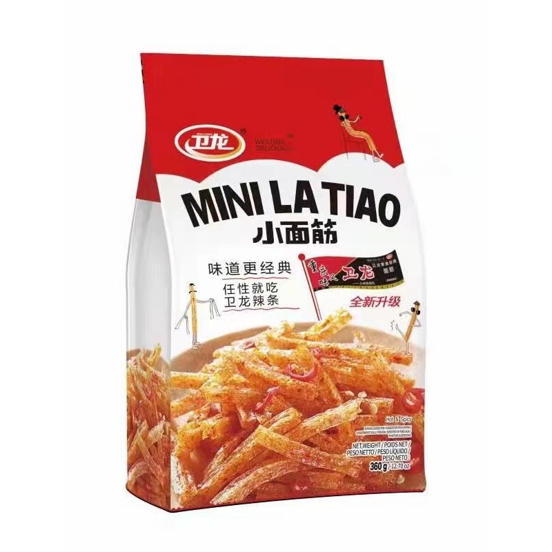 WL 미니 라티아오 중국과자 - 매운맛 360g