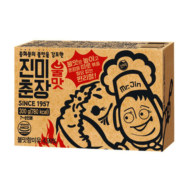 Mr.Jin Black Bean Paste-Spicy 300g