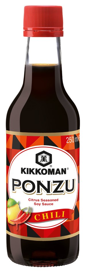 KIKKOMAN 폰즈 유자간장 매운맛 250ml