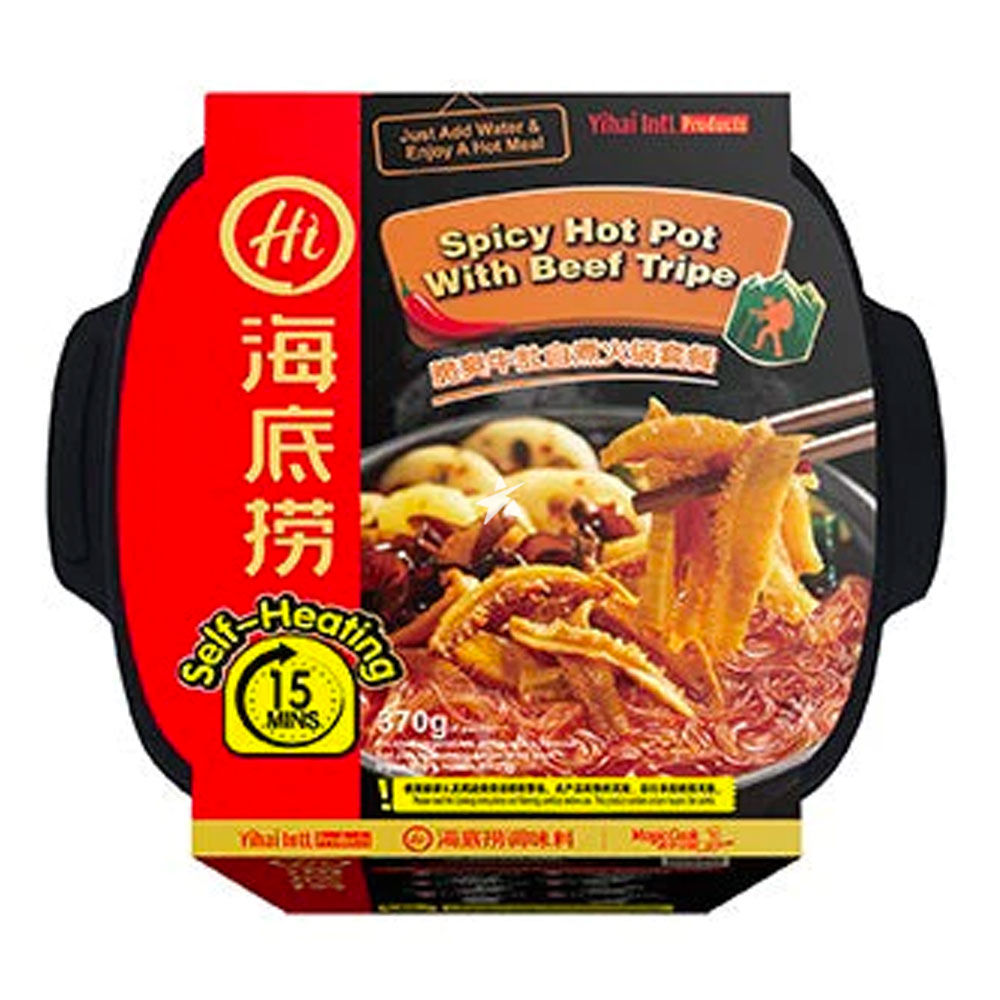 HDL Self-Heating Spicy Beef Tripe Hot Pot-Spicy Flavor 370g