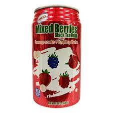 RICO Mixed Berries Black Tea with Pomegranate Popping 340ml