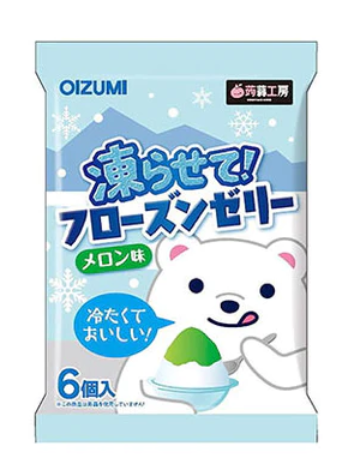Oizumi Frozen Jelly - Melon Flavor (6p) 106g
