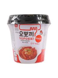 요뽀끼 컵 떡볶이 - 김치맛 140g