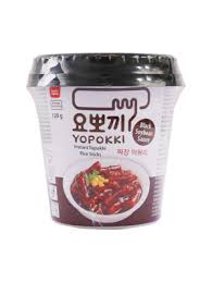YOPOKKI Instant Rice Cake Cup - Black Bean 120g