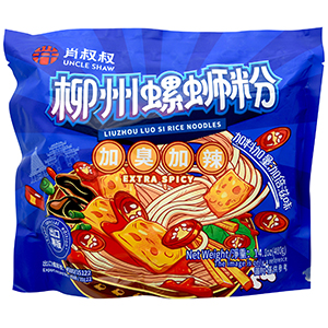 UNCLE SHAW Luo Si Noodles - Extra Spicy 400g