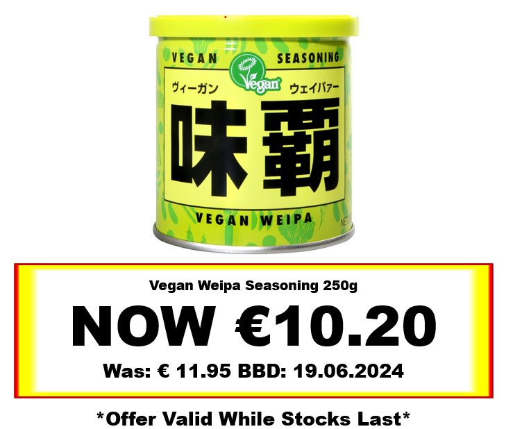 * Offer * Vegan Weipa Seasoning 250g BBD: 19/06/2024