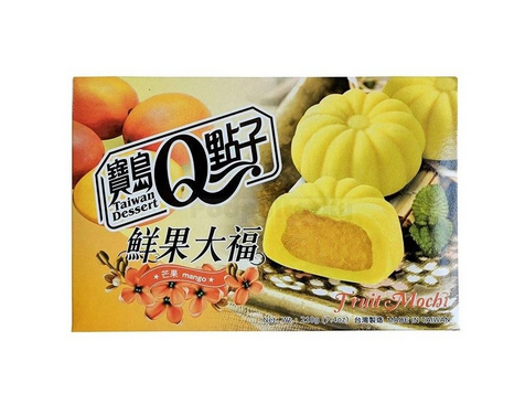 Q-BRAND 水果麻糬芒果味 210g