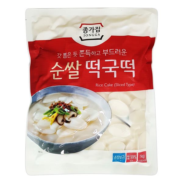 Jongga Sliced Type Rice Cake 1kg