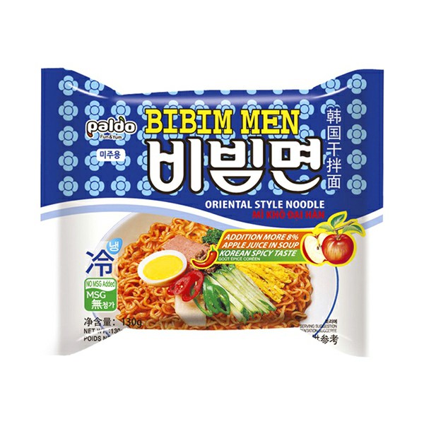 Paldo Korean Cold Noodle-Spicy (Bibim Men) 130g