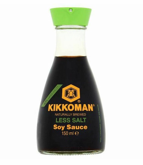 KIKKOMAN Soy Sauce Less Salt 150ml