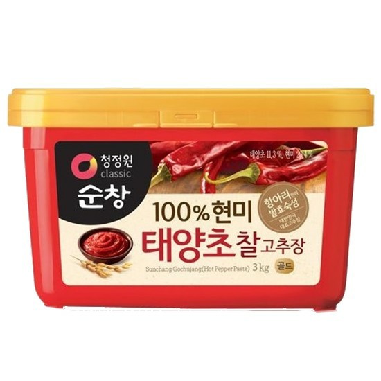 CJW Gochujang Hot Pepper Chilli Paste 3kg 清静园 辣椒酱