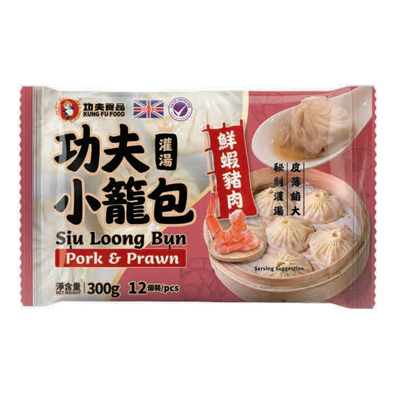 KF Food Siu Loong Bun-Pork&amp;Prawn Flavor 300g