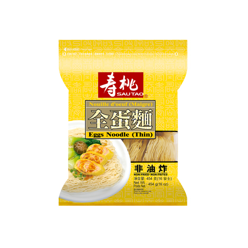 SAU TAO Eggs Noodle-Thin 454g