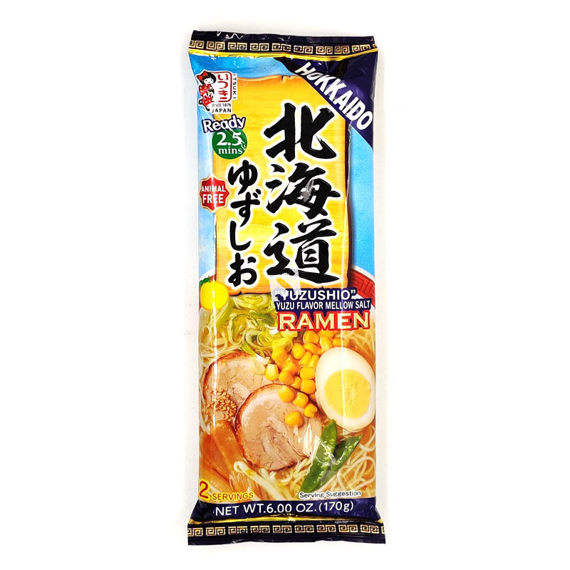 五木 北海道柚汁盐味拉面 170克