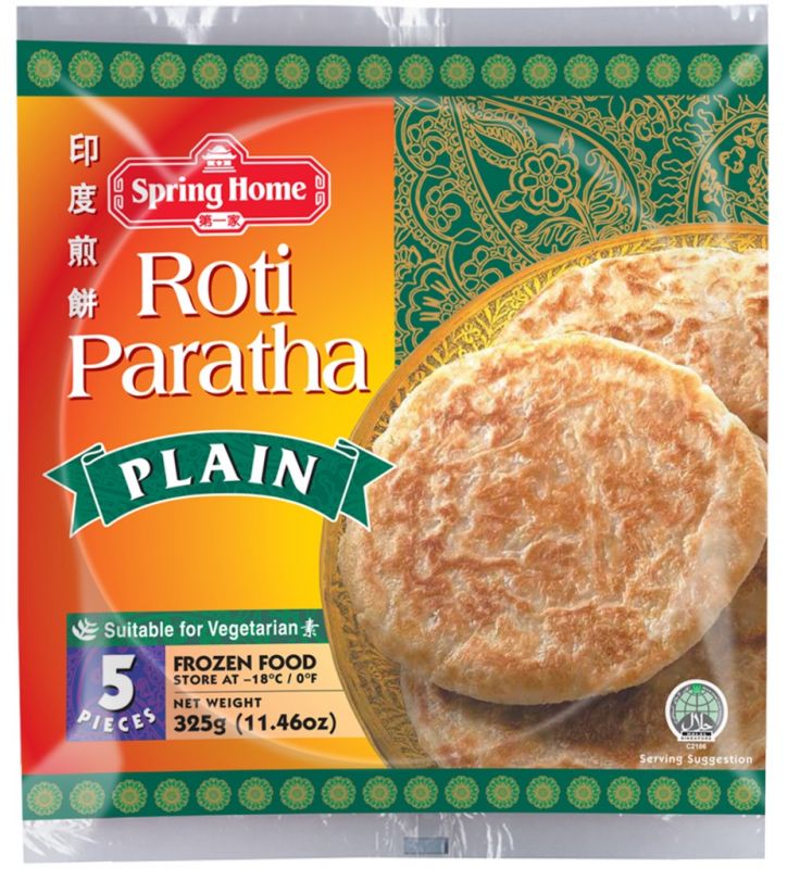 SH Roti Paratha Pastry-Plain Flavor (5pcs) 325g