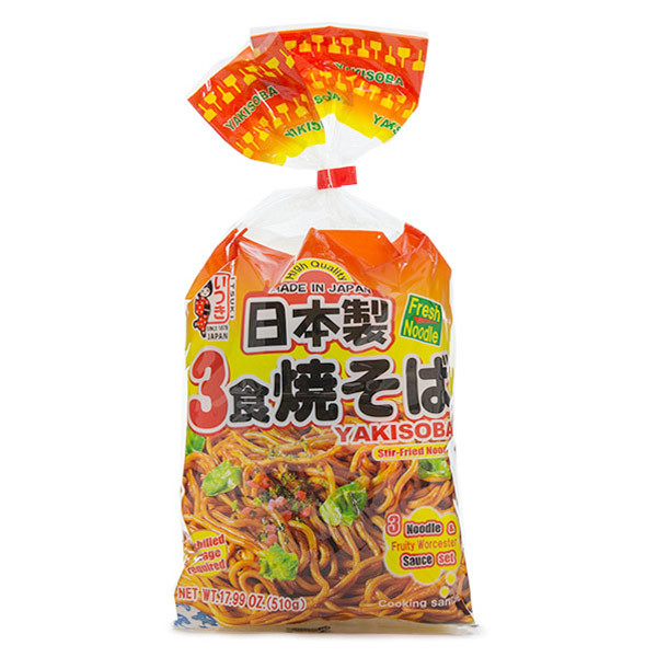 Itsuki Yakisoba Stir-Fry Noodles(3pc) 510g