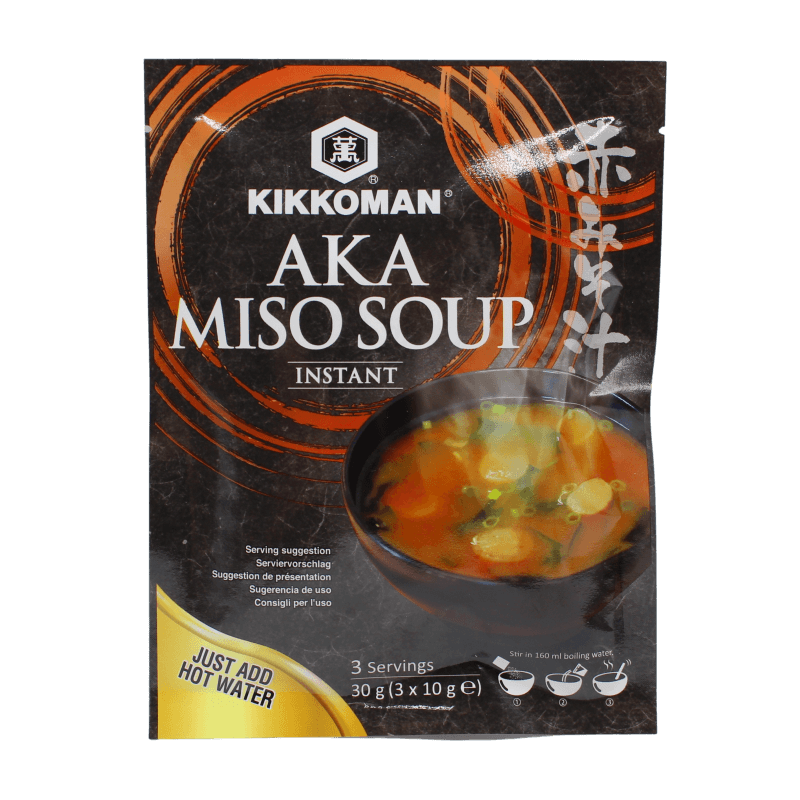 KIKKOMAN Instant Red Miso Soup（3*10g）30g