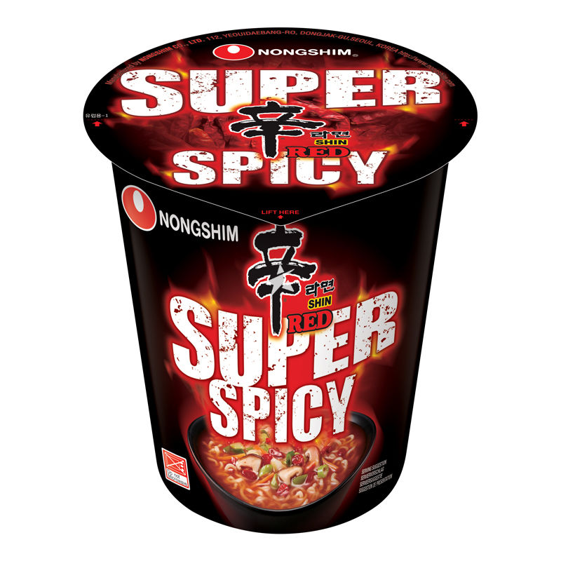 NONGSHIM Shin Ramen Cup-Super Spicy 68g