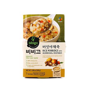 Bibigo Rice Porridge with Mushrooms &Vegetables 280g
