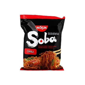 NISSIN Wok Style Soba Noodles-Chili 111g