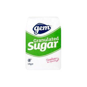 Gem Granulated Sugar 1kg