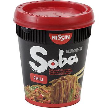 Nissin Wok Style Soba Cup-Chilli 92g