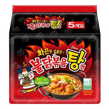 SY Hot chicken soup ramen 5pack 725g