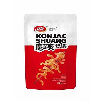WEI LONG Konjac Shuang Hot&Spicy Flavor 252g