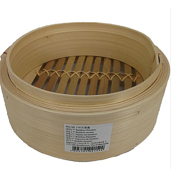 Bamboo Steamer 7 Inches (17.8cm)
