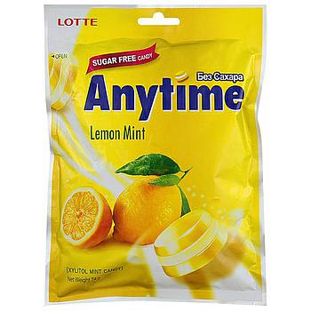 Lotte Anytime Lemon Mint 74g
