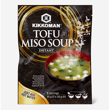 KIKKOMAN Instant Tofu Miso Soup (3*10g) 30g