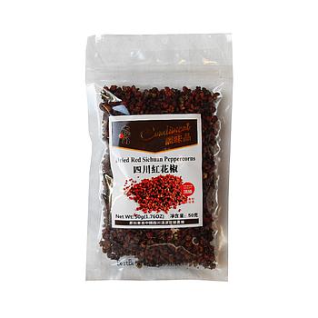 TYM Dried Red Sichuan Peppercorns 50g
